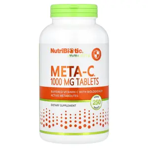 NutriBiotic Immunity,  Meta-C® , 250 Vegan Tablets