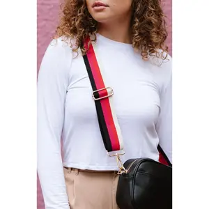 Rynn Striped Adjustable Bag Strap Rynn Striped Adjustable Bag Strap