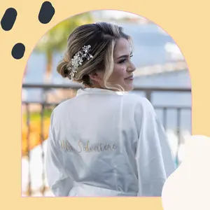Custom Bridal Robe