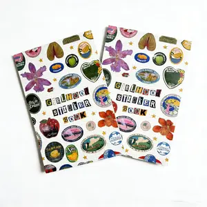 Girls' Generation Sticker Set with 1260+ High-Quality Decorative Stickers, DIY Journal Stickers for Customization and Scrapbooking, Sticker Packs