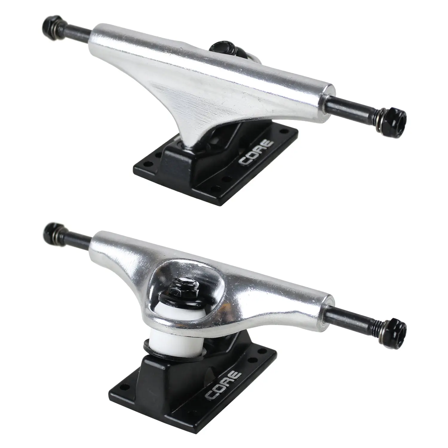 Core Trucks 5.5 (8.25") Silver / Black Base Core Trucks 5.5 (8.25") Silver / Black Base