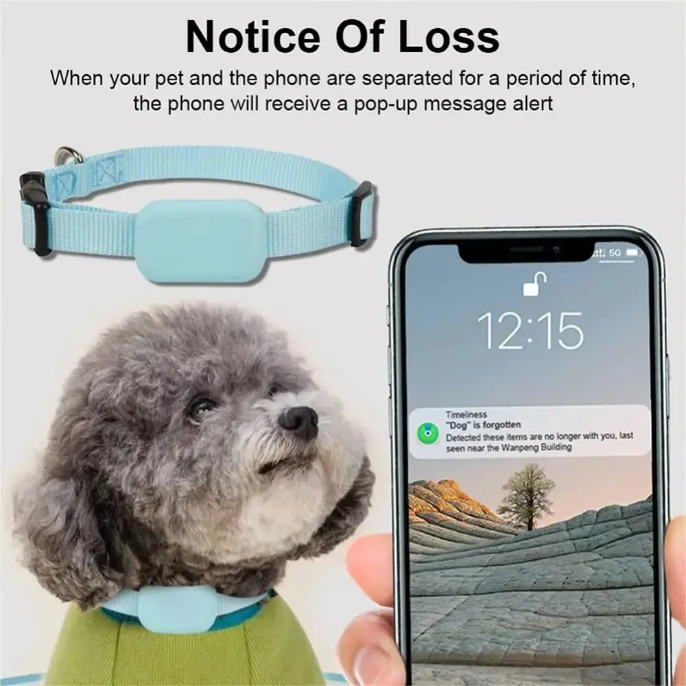 Waterproof Pet GPS Tracker Collar – Real-Time Anti-Lost Locator for Dogs & Cats