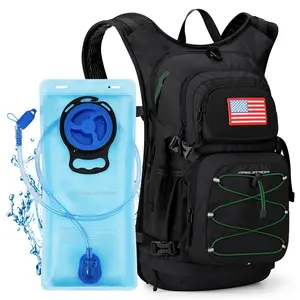 Maelstrom Hydration Hiking Backpack with 2L/3L Water Bladder, High Flow Bite Valve Water Backpack Men Women Lightweight Insulation for Hiking, Cycling, Running, Climbing, Camping
