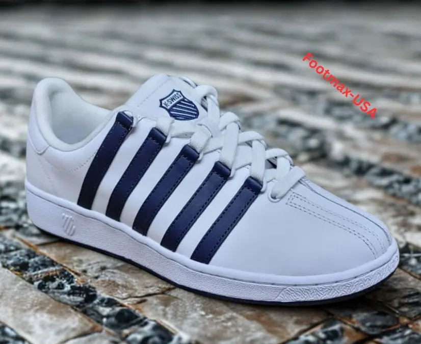 K-SWISS Classic VN - 07321-167 - White/Navy - TikTok Shop