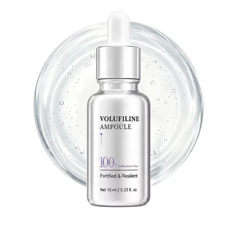 Volufiline Face Serum 10ml, Plumping &Firming Ampoule for Face, Hydrating Anti-Aging Skincare Essence, Helps ImproveFine Lines, Dry Dull Skin, Elasticity & SkinBarrier