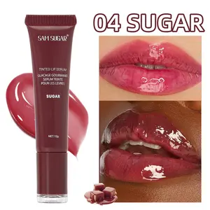 Sam Sugar Moisturizing Lip Oil Stick, Lip Treatment, Hydrating & Glossy Finish, Transparent Balm for Fuller Lips, Suitable for All Skin Types