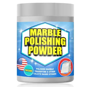Marble Polishing Powder & Compound - Granite Countertop Polish, Etch & Scratch Remover, Stone Cleaning Powder & Cleaner for Marble Polish & Restoration - 8 oz