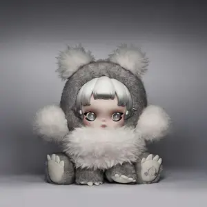 1735. SKULLPANDA Bear Rebellion Series Plush Toy