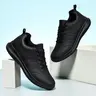 Picks Non Slip Work Shoes Waterproof SRC OilResistant Breathable Mesh Comfort Chef Footwear Men's & Women's Versions Black Nurse Stylish Closed Non Slip Work Shoes for Kitchen & Professional Use