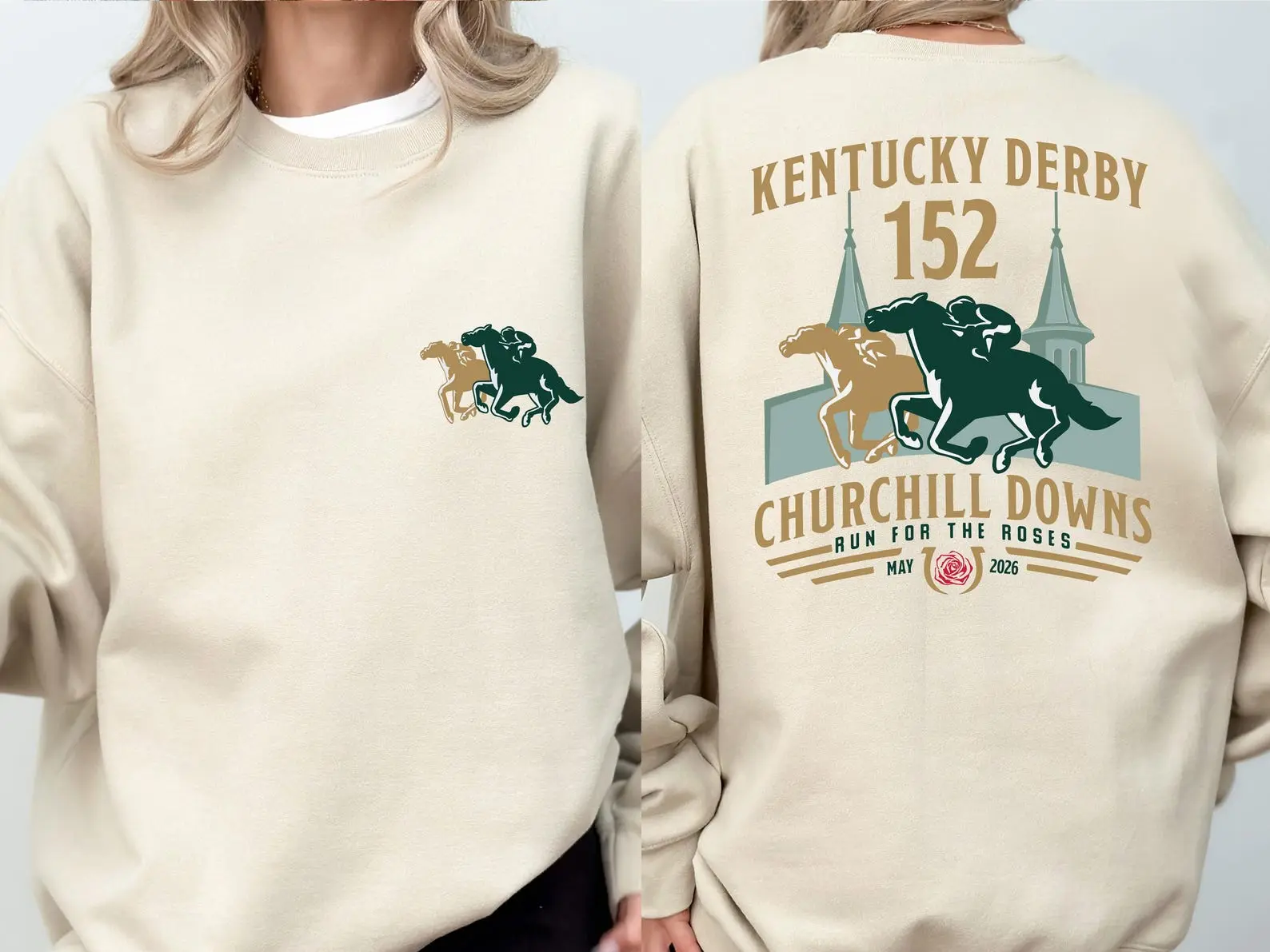 Kentucky Derby Race 2026 Shirt, Run For the Roses, Horse Racing Lover Sweater, Kentucky Race Weekend, Churchill Downs Racing Tee