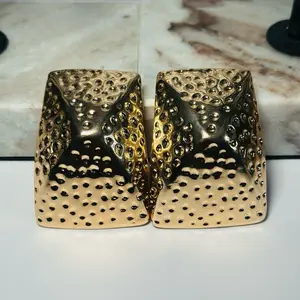 Pressure clip on earrings