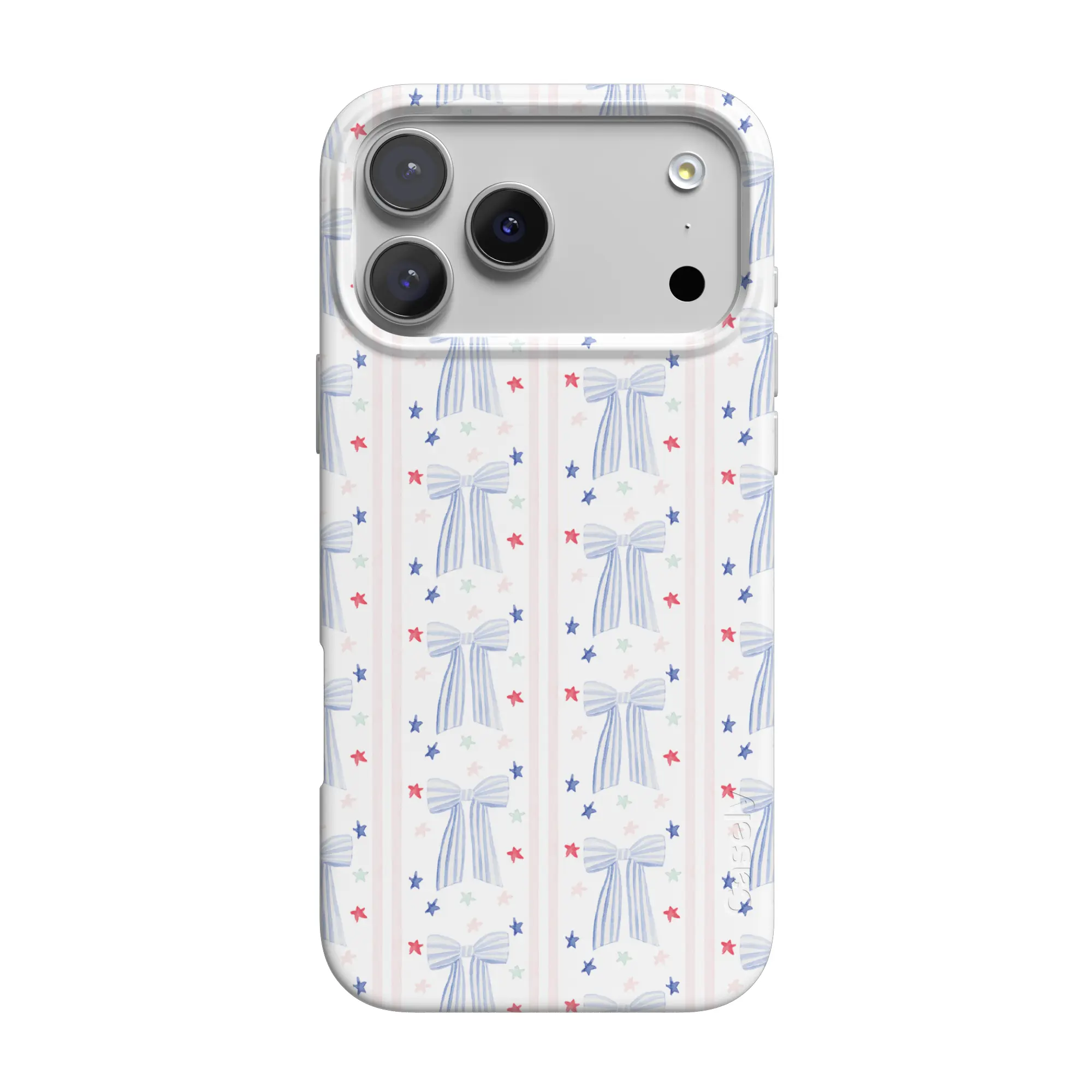 Casely iPhone 17 Pro Case | Summer Bows | Coquette | Compatible with MagSafe | Classic Ultra Thin Design