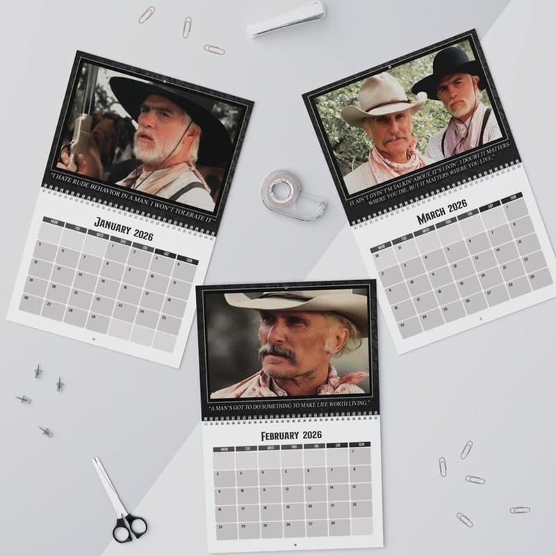 Lonesome Dove 2026 Calendar: Quotes & Planner, Unique Western Gift