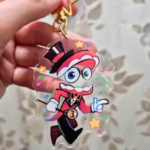 Caine The Amazing Digital Circus TADC inspired kaychain