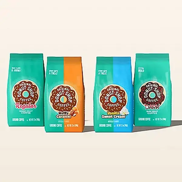 The Original Donut Shop Coffee - Ground Coffee - Bagged Coffee The Original Donut Shop Coffee - Ground Coffee - Bagged Coffee