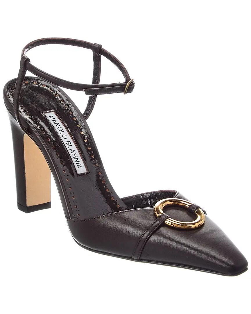 Manolo Blahnik Querelle 105 Leather Pump