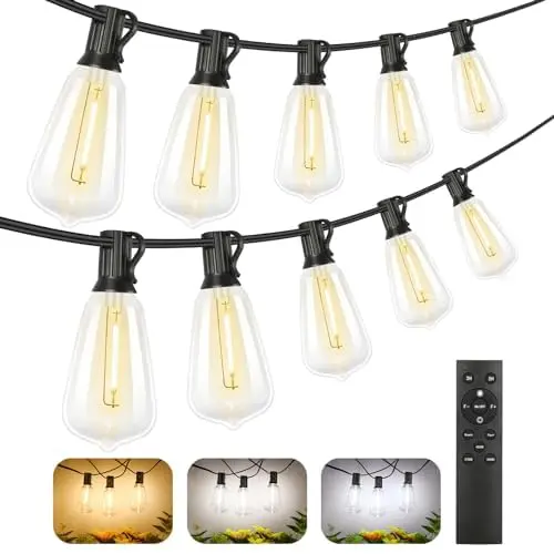 3Color in 1 with Remote-100FT-50Bulbs