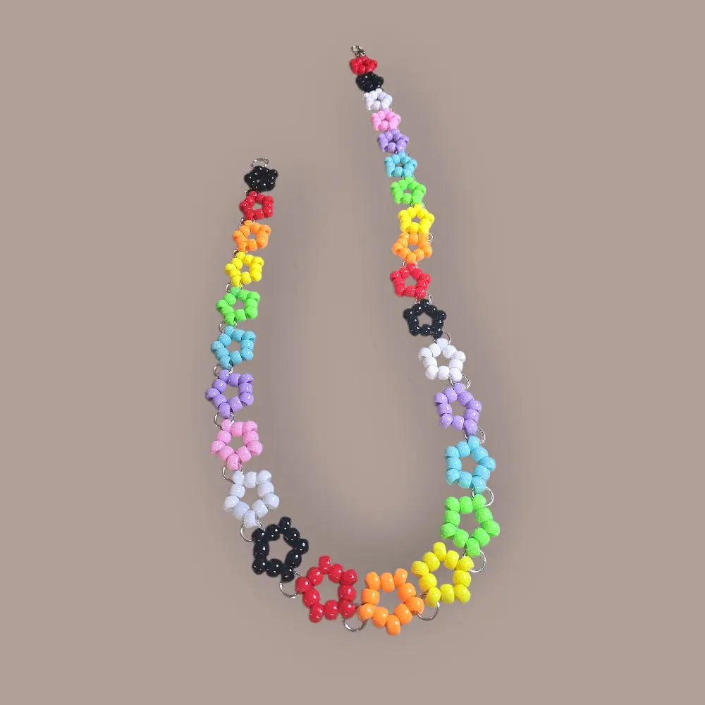 Daseyori Kandi Jeans Waist Belt Davina II Everyday Use Multicolor Beaded Design for Casual Wear