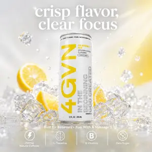 Heavenly Ice - Mystery Citrus 4GVN Energy Drink | Zero Sugar | 200mg Caffeine tiktokshopspringglowup