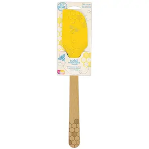 Beechwood - Silicone Spatula - Honey Bee