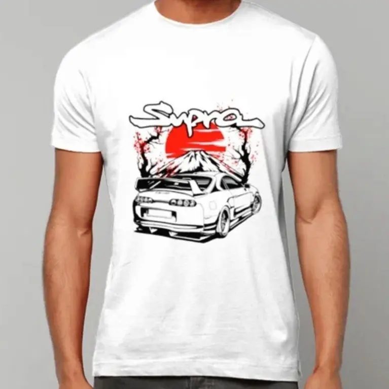 Classic JDM Car Supra MK4 A80 Vintage Unisex T-Shirt Sweatshirt Hoodie, Car Enthusiast and Fans Gift