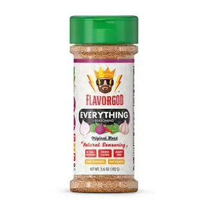FlavorGod Everything Seasoning with Onion, Garlic, Cumin, and Paprika for All Cooking Needs - Spice Flavor Spice