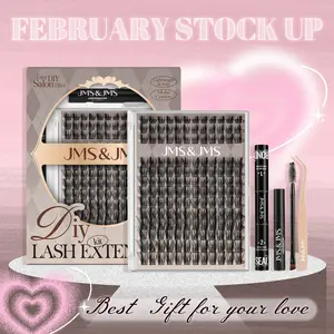 SideSpike Kit l JMS&JMS Manga Spiky Individual Clusters(8-18mix) CC Curl for DIY Eyelashes Extension,Waterproof Sleep Proof,Week Long Lasting Fake Lash Cosmetic Makeup Anime Lash Outdoorfun Vacation Lash Feb Faves