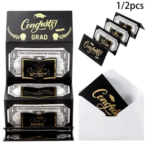 2026 Graduation Money Holder for Cash Gift Envelope for High School College Congrat Grad Vertical Cards Versatile Card Accessory