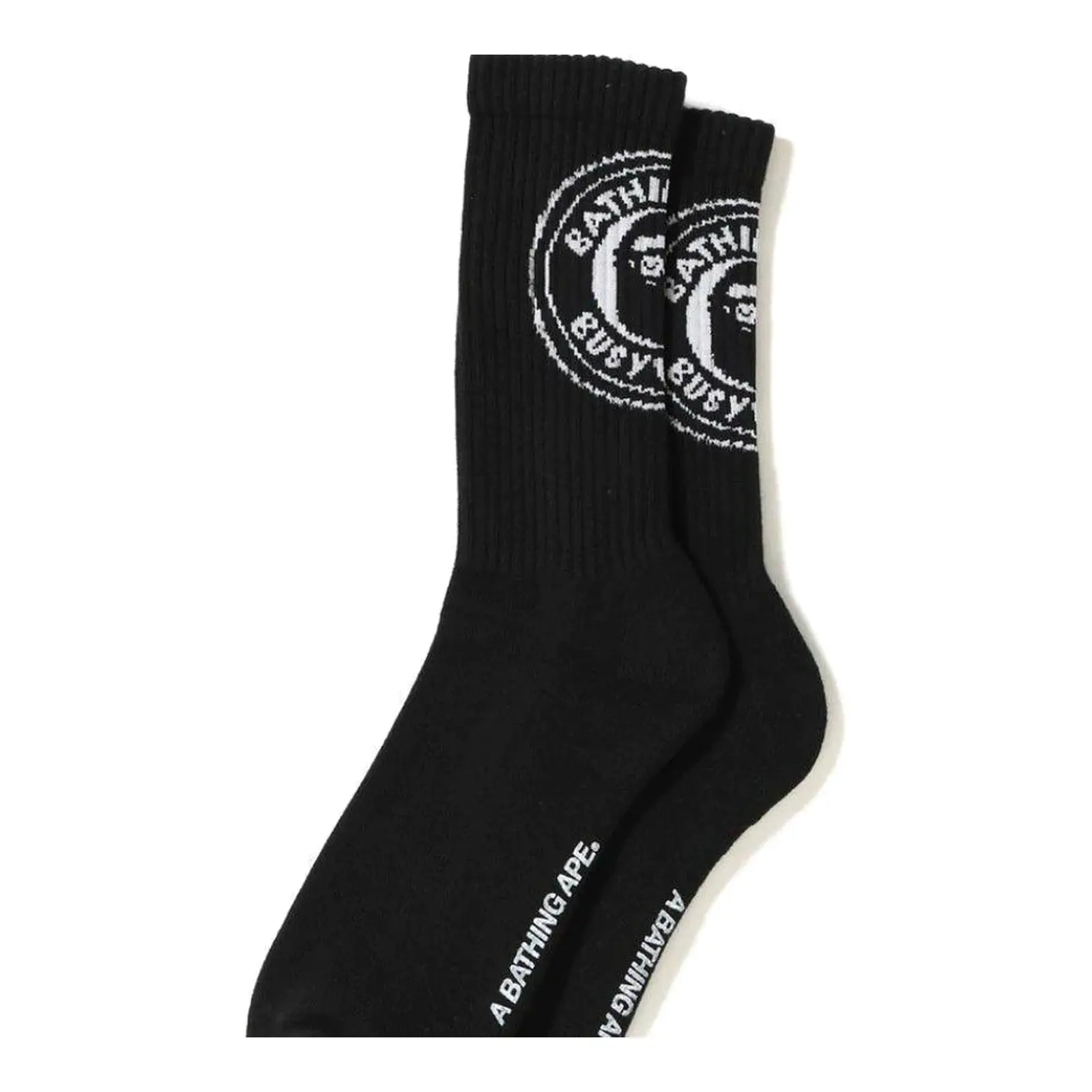 Original Authentic Crew Socks - Streetwear Graphic with White Circle Logo, Unisex Sizing, Brand New