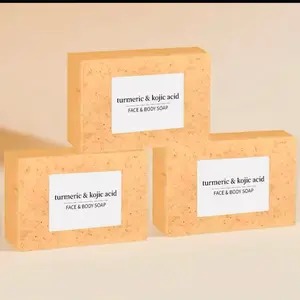 (Auntie Ama Essentials) Turmeric & Kojic Acid Soap for Face and Body