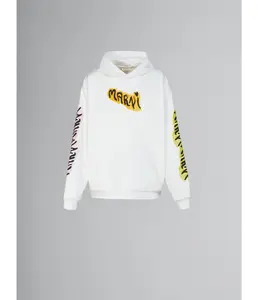 MARNI Graffiti Logo Loopback Sweatshirt Mens Apparel