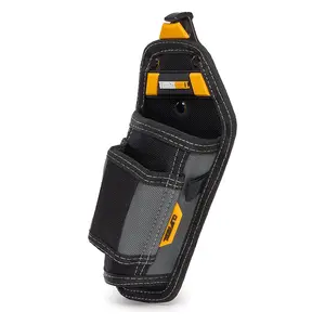 1pc Toughbuilt  Hammer Holster Tool Storage Bag with Quick-Release Cliptech - Durable Fabric, Ergonomic Grip, Compact & Portable Tool Pouch for Workshop, DIY Projects, Construction Sites (Black), Tool Organizer, Workshop Accessory