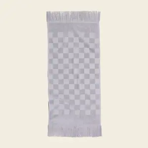 Organic Checkered Hand Towel