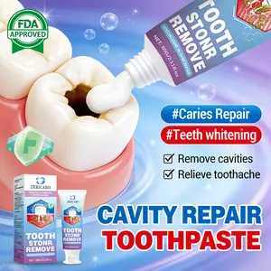 ZKRICARO Anti-Cavity Repair Toothpaste: FDA Approved, Strengthens Enamel, Removes Plaque & Tartar, Relieves Tooth Sensitivity, Oral Health
