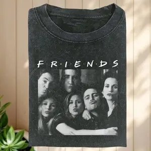 Friends TV Show Comfort Colors Shirt, Graphic 90s Sitcom Tee, Unisex Vintage Tee, Gift for Fans