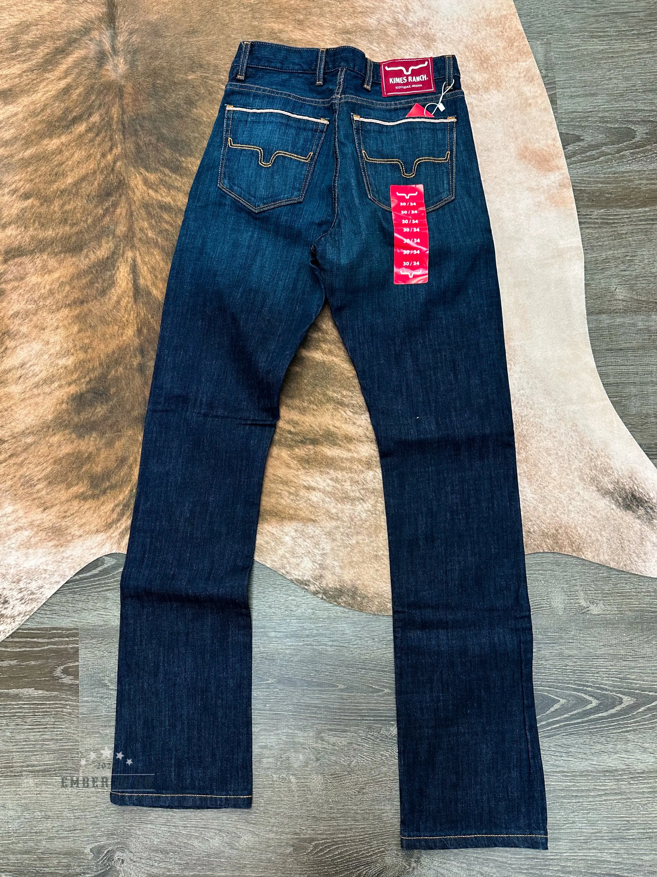 Men's Kimes Roger Dark Denim Jeans
