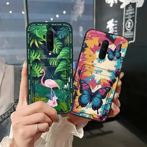 TPU Cover Phone Case For One Plus 7T Pro/1+7T Pro Soft case Full wrap Fashion Design Back Cover protective Anti-knock Anti-dust Shockproof Cartoon Waterproof Graffiti Silicone