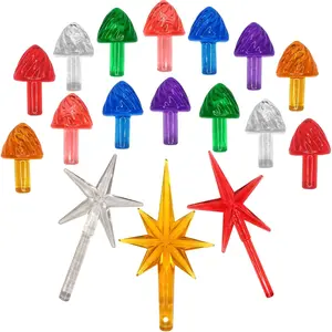 Replacement Lights Bulbs for Ceramic Christmas Tree Ornaments Ice Cream Shape Light up Medium Twist Pegs Accessories for Ceramic Craft Project