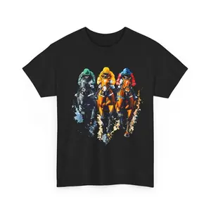Horse Racing Derby Horse T-Shirt Casual Unisex
