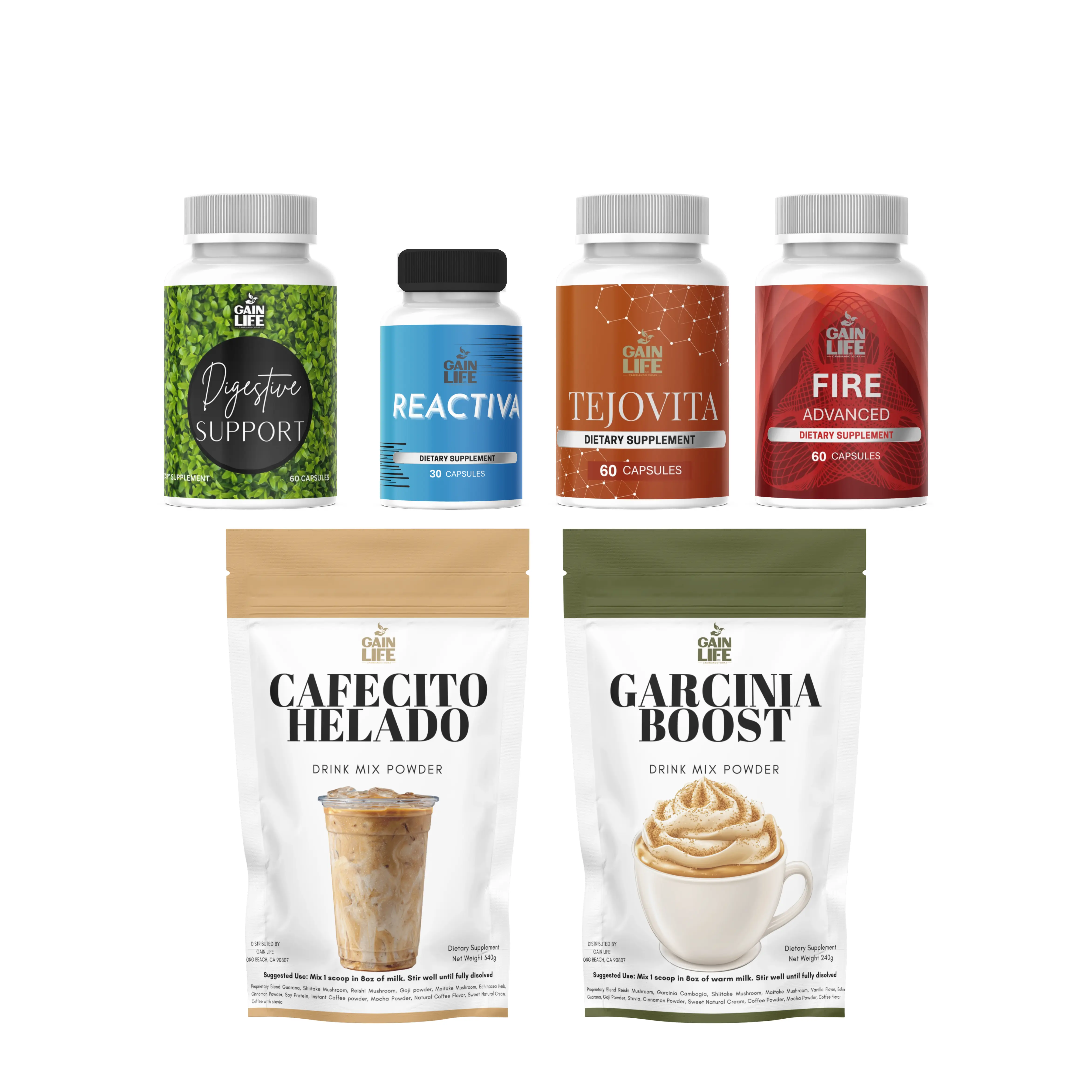 Gain Life Advanced Pro Daily Wellness Formula Dietary Supplement with Essential Vitamins for Nutritional Support
