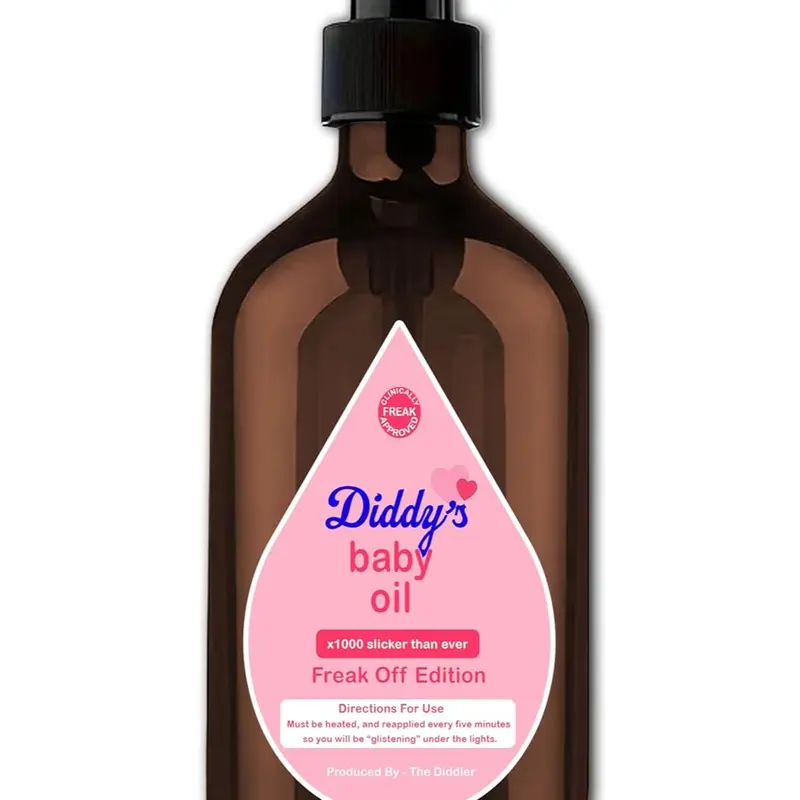 16fl.oz Reusable Hand Soap Pump Dispenser - Diddy's Freak Off Edition Pop Culture Bathroom Home Décor, Quirky Gifts, Unique Cool Gifts for Bachelor Parties, Adhesive Tape Included, Travel Kit Compatible