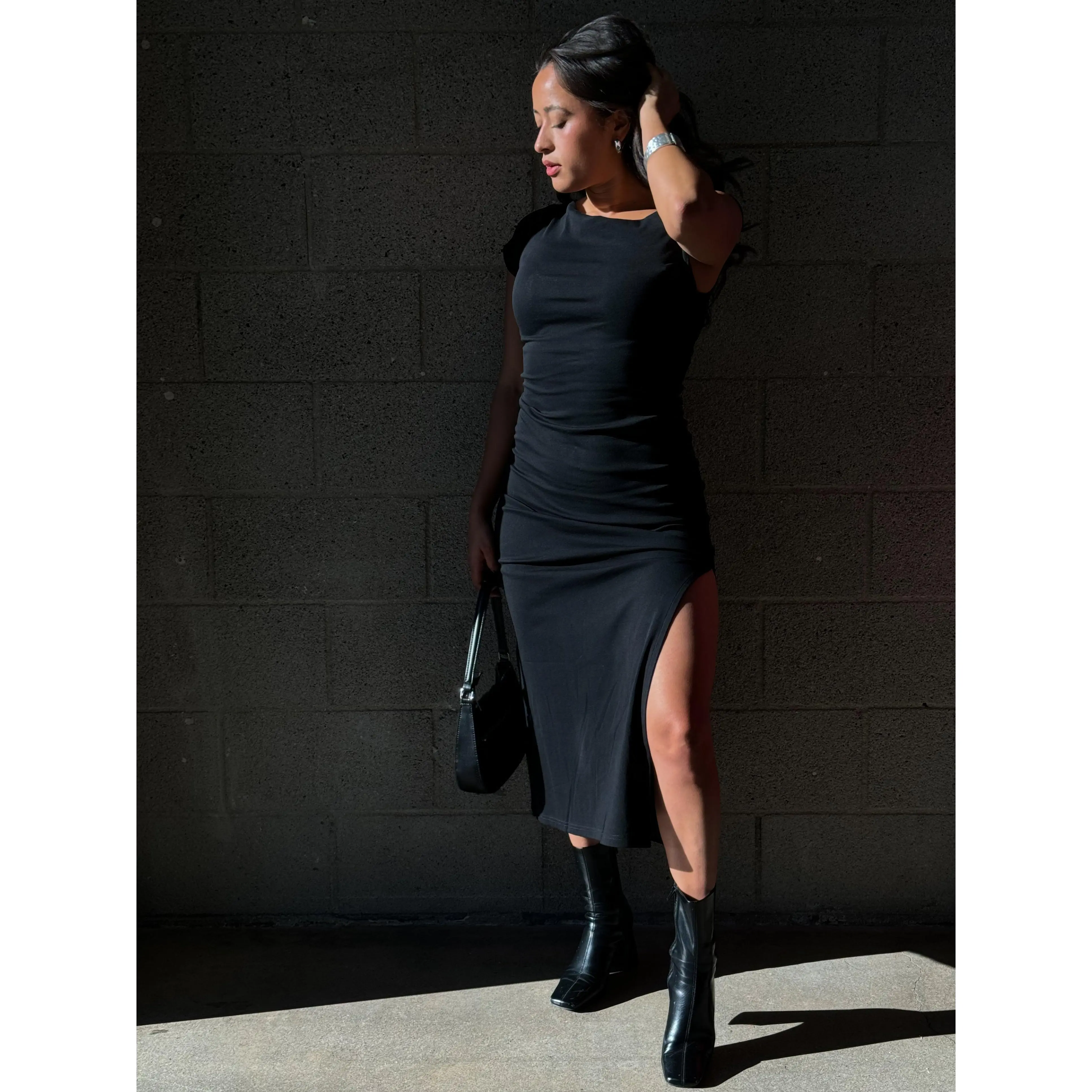 Carmela Dress-Black