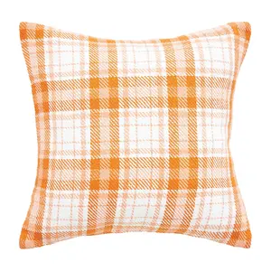 18" x 18" Hazel Plaid Pillow by Valerie