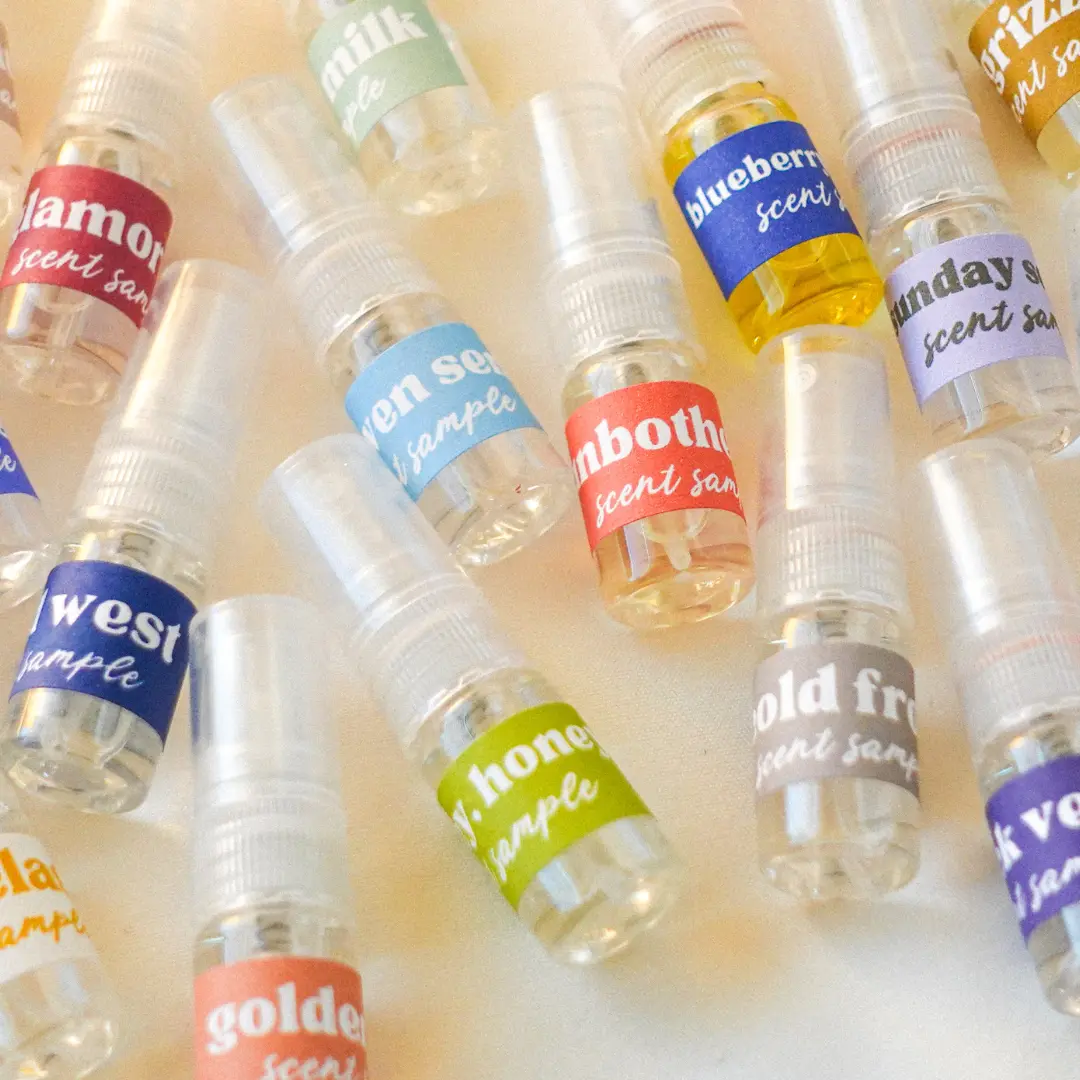 fragrance discovery kit - custom 2mL sample spray bundle set