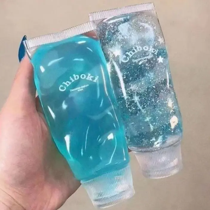 Kawaii Unisex Toothpaste Tube Squishy Toy - Moldable Novelty Squeeze Fidget Toy, Tactile Hobby Collectible, Facial Print Unique Daily Stress Relief Item for Sensory Play Enthusiasts