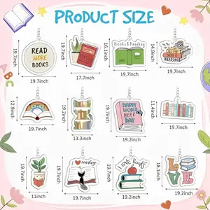 Bookish Keychain - 1 Keychain for Book Lovers