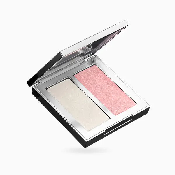 Lenect Aurora Dual Highlighter, Cosmetic Makeup Skincare Tool for Beauty & Personal Care