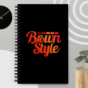 "BrownStyle Classic" InSpirational Notebook