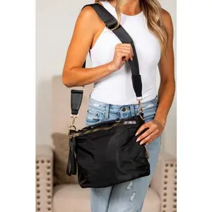 Demi Nylon Hobo Crossbody