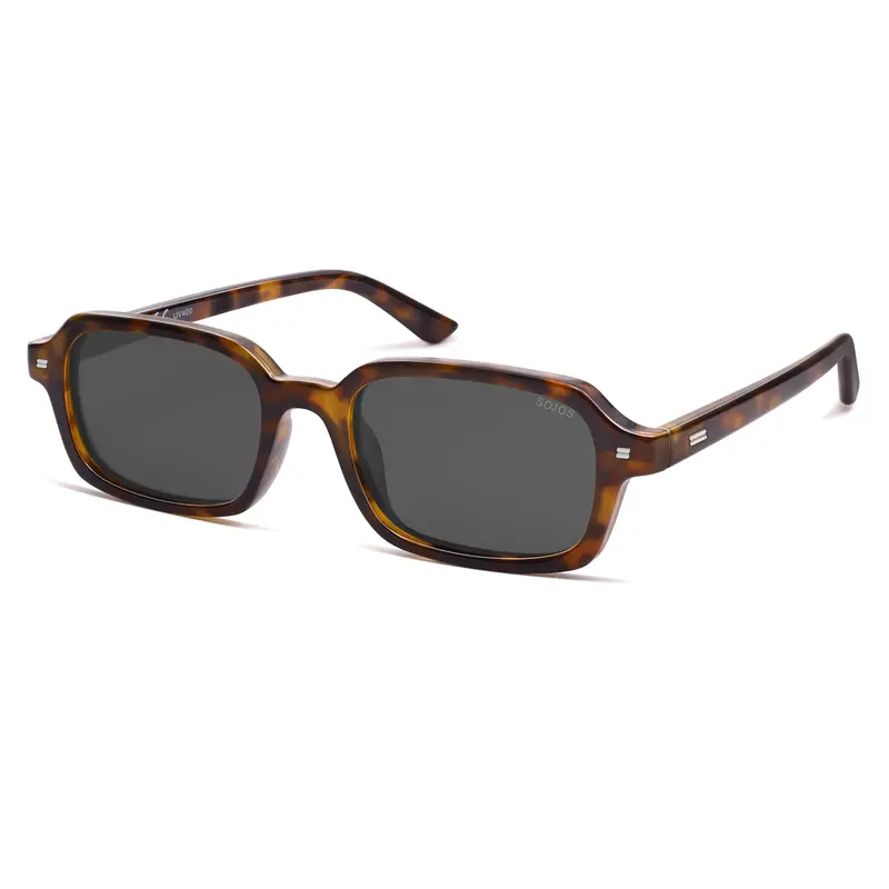 SOJOS Polarized Narrow Square Cateye Sunglasses for Women  display picture 1